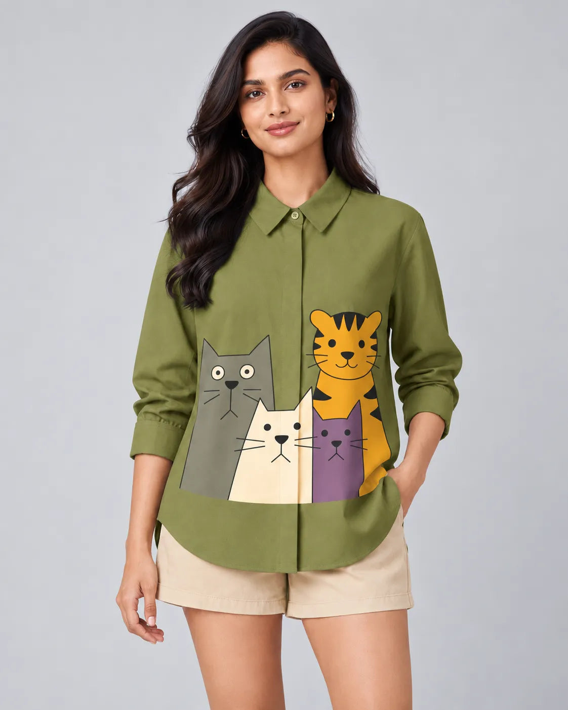Cat Crew Shirt