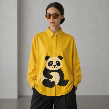 Golden Panda Pop Shirt