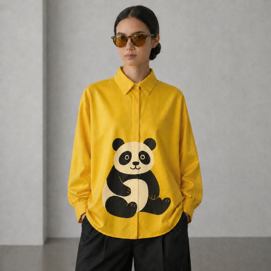 Golden Panda Pop Shirt