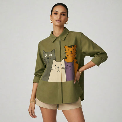 Cat Crew Shirt